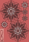 Preview: URSUS 3D Glittersterne Estelle rot