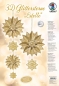 Preview: URSUS 3D Glittersterne Estelle gold