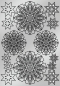 Preview: URSUS 3D Glittersterne Estelle silber
