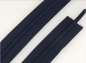 Preview: Gummiband mit Kordel 38 mm pro Meter marineblau