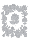 Preview: Hero Arts Floral Border Letterpress + Foil Debossing Plate