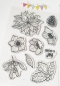 Preview: Jane's Doodles Clear Stamps Transparente Stempel Winter Florals