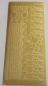 Preview: Stickerbogen 10 x 23 cm Frohe Festtage gold
