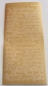 Preview: Stickerbogen 10 x 23 cm Verschiedene Texte gold