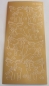 Preview: Stickerbogen 10 x 23 cm Moose gold