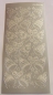 Preview: Stickerbogen 10 x 23 cm Bells silber