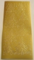 Preview: Stickerbogen 10 x 23 cm Fir Trees gold