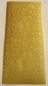 Preview: Stickerbogen 10 x 23 cm Fancy Work Deer gold