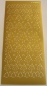 Preview: Stickerbogen 10 x 23 cm Christmas Tree gold