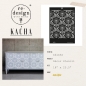 Preview: Re-Design with Prima Kacha Anisa 18 x 25,5 Inch Decor Stencil Schablone