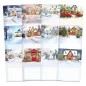 Preview: Katy Sue Designs Picket Fence Chrismas Scene Stash