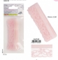 Preview: Aufbügelbare Spitze rosé 35 cm x 1,5 Meter
