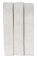 Preview: Aufbügelbares Schrägband 20 mm breit silber