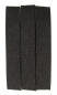 Preview: Aufbügelbares Schrägband 20 mm breit schwarz