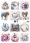 Preview: Marianne Design Decoupage Sheet A4 Magical Mini's by Fairybells