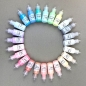 Preview: Trimcraft Nova 3D Fabric PaintsTextilfarbe 24 Stück zu je 20 ml