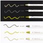 Preview: Nuvo Dual Tip Dot Markers Metallic Set Stift mit zwei Spitzen