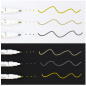 Preview: Nuvo Dual Tip Dot Markers Metallic Set Stift mit zwei Spitzen