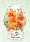 Preview: Reddy Cards Bastelset Orchideen