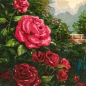 Preview: Craft Buddy PBN-TK3030-64 Painting by Numbers Framed Kit Malen nach Zahlen A Perfect Red Rose