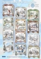 Preview: Reddy Cards Bastelset Weihnachtliche Paraventkarten