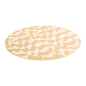 Preview: Caspari Modern Moiré Round Lacquer Placemat
