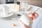 Preview: Kreul Glass & Porcelain Pen Metallic medium Gelb-Metallic