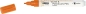 Preview: Kreul Glass & Porcelain Pen Glitter medium Orange