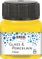 Preview: Kreul Glass & Porcelain Clear 20 ml Sonnengelb