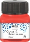 Preview: Kreul Glass & Porcelain Clear 20 ml Kirschrot