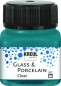 Preview: Kreul Glass & Porcelain Clear 20 ml Türkis