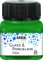 Preview: Kreul Glass & Porcelain Clear 20 ml Dunkelgrün