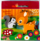 Preview: BRUNNEN Radierer Reh und Eichhörnchen