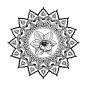 Preview: Crafty Individuals Spring Mandala Unmounted Rubber Stamps