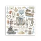 Preview: Stamperia Rub-On 10,16 x 21,6 cm Assortment Silent Sea