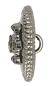 Preview: Knopf Schneeflocke 20 mm anthrazitgrau