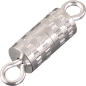Preview: Schraubschließe 10 x 5 mm silberfarben