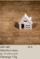 Preview: Silikonform Haus 11 x 9 x 2 cm