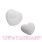 Preview: Silikonform, Herz, 5,2 x 4,5 cm, 1 - fach