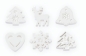 Preview: HobbyFun Silikonform Springerle Weihnachten