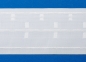 Preview: Schmuckband SIMONE 1:2.5 pro Meter weiss