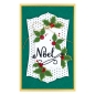 Preview: Spellbinders Holly Flourish Detailed Embossing Folder