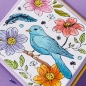 Preview: Spellbinders Diamond Aviary Press Plate