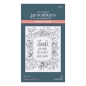 Preview: Spellbinder Autumn Press Thanks Frame Press Plate
