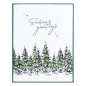 Preview: Spellbinder Seasons Greetings Evergreens Press Plate & Cutting Die