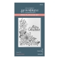 Preview: Spellbinder Poinsetta Corner Press Plate & Die Set