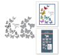 Preview: Spellbinder Butterfly Swirl Press Plate & Die Set