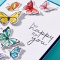 Preview: Spellbinder Butterfly Swirl Press Plate & Die Set