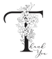 Preview: Spellbinders Press Plate Every Occasion Floral T and Sentiment