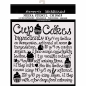 Preview: Stamperia Thick Stencil 18 x 18 Cupcake